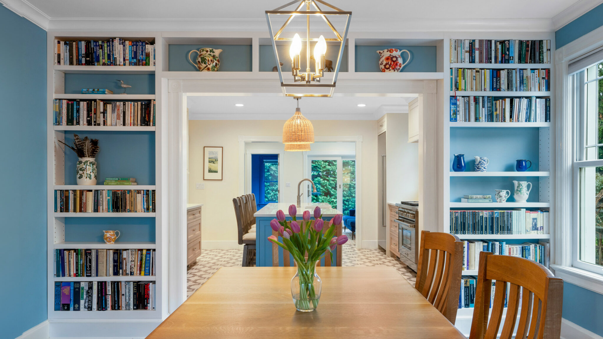 Mt Pleasant Ave Interior Renovation Kitchen Mudroom Pantry and Bathrooms