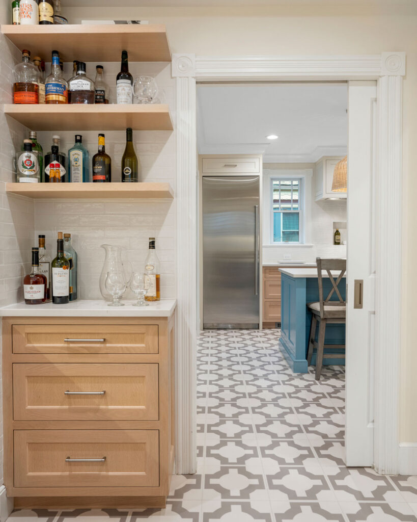 View of Pantry to Kitchen