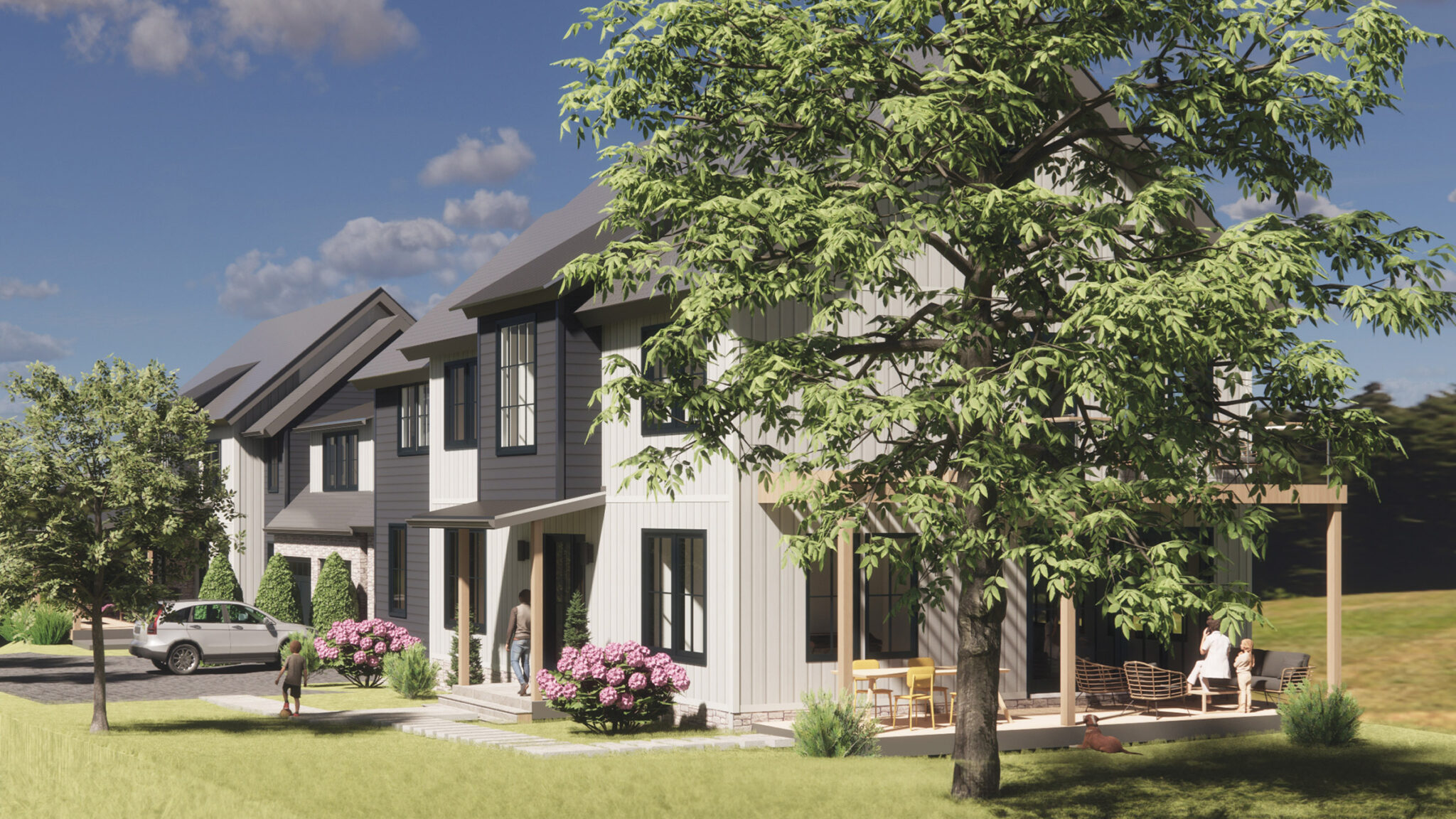 Orchard Residences, Rye. 2 single-family new construction