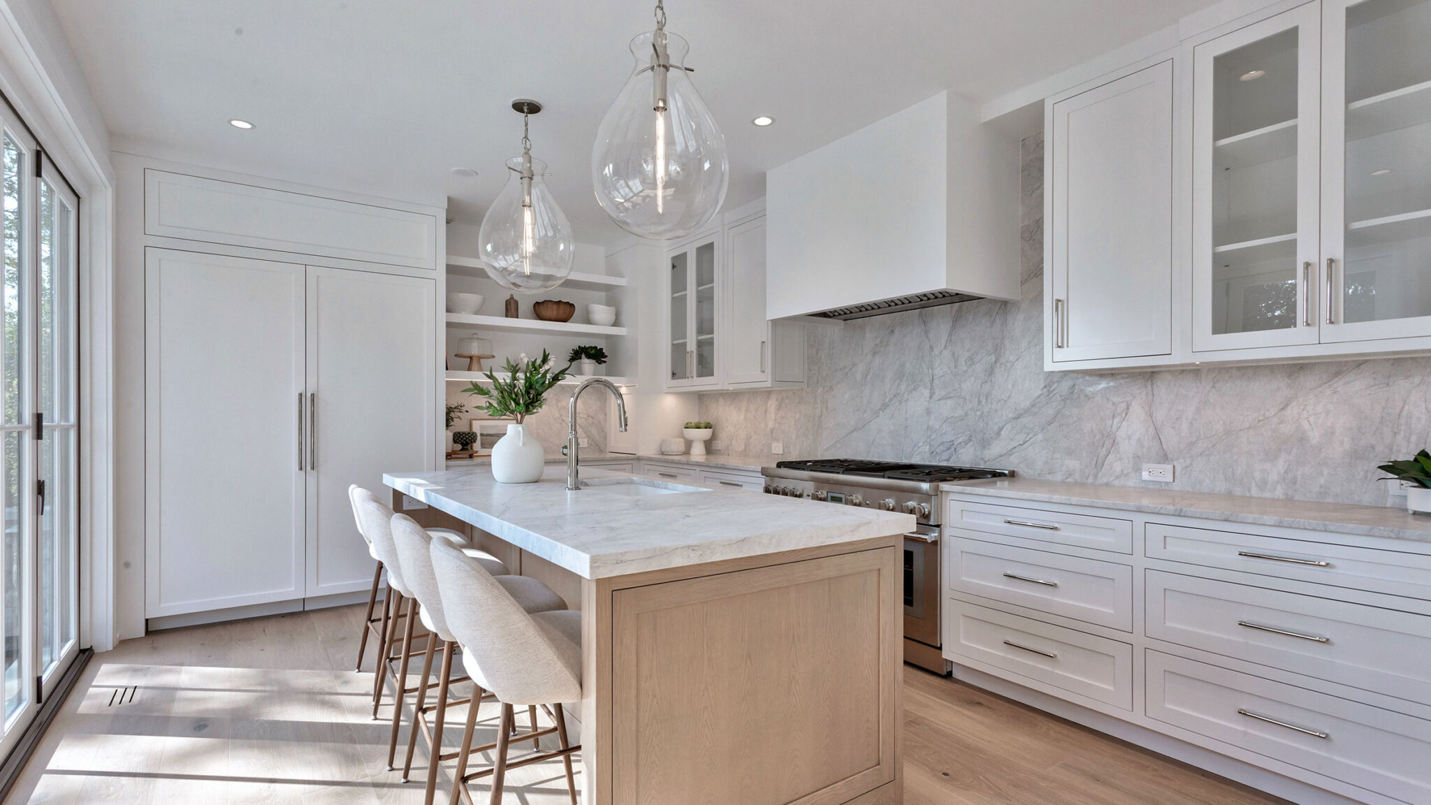 Old Greenwich new house kitchen