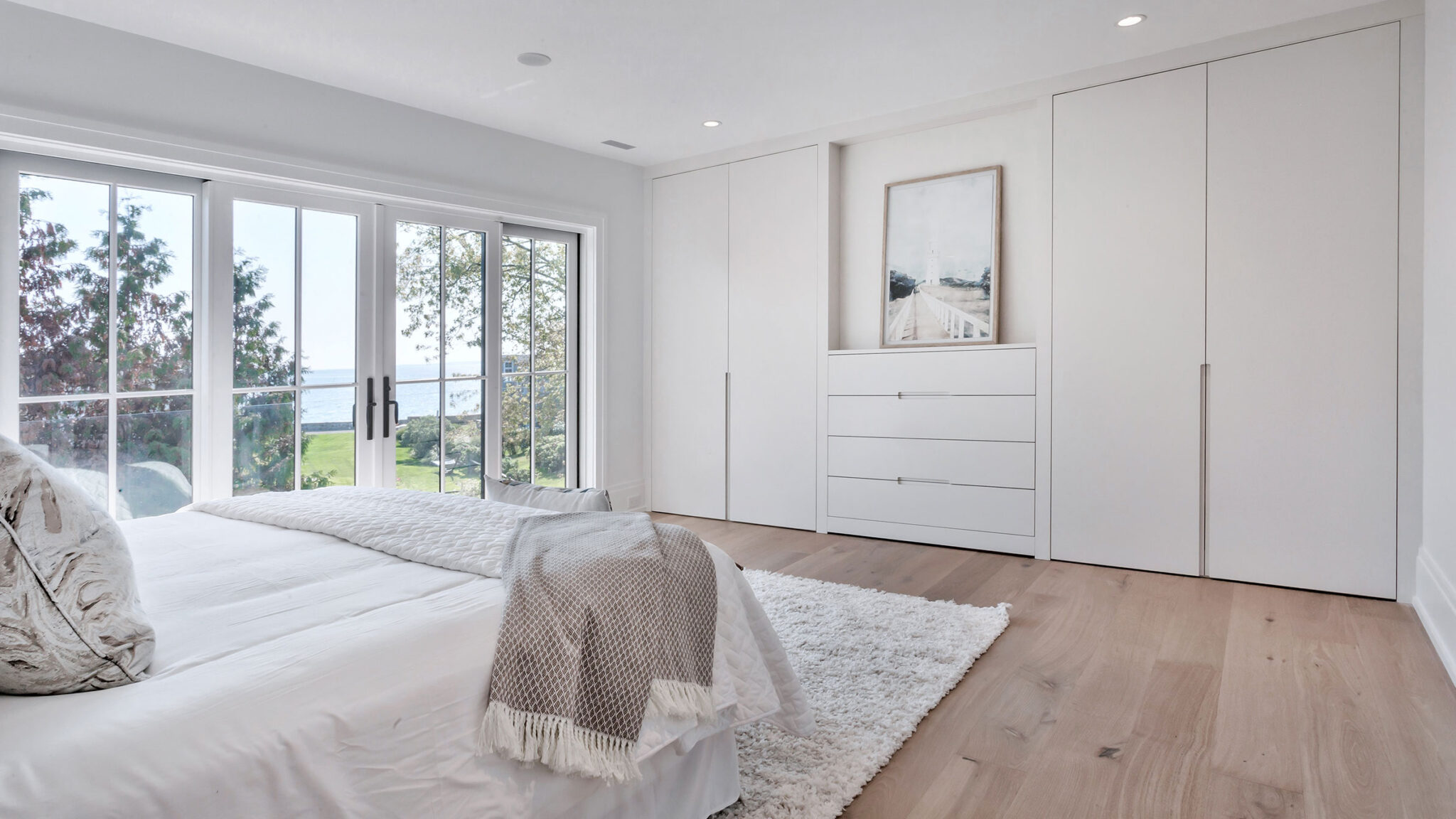 Old Greenwich new house master bedroom